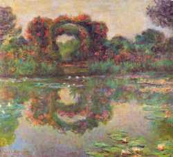 Les Arceaux De Roses - Giverny - 1913