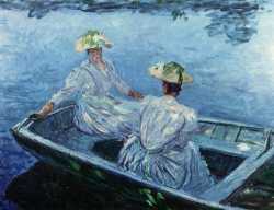 The Blue Row Boat - 1887