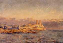 The Castle In Antibes - 1888