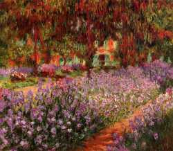 Irises In Monet-s Garden