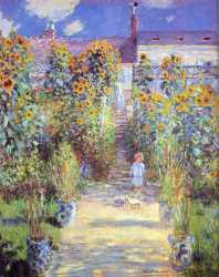 The Artist-s Garden At Vètheuil