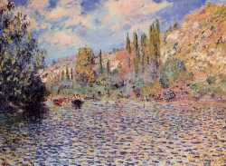 The Seine At Vètheuill - 1879