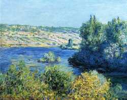 The Seine At Vètheuill - 1881