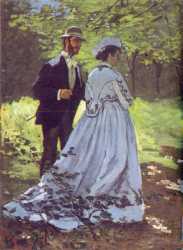 The Walkers (Bazille E Camille) - 1865