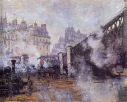 Le Pont De L’Europe - Gare Saint-Lazare - 1877