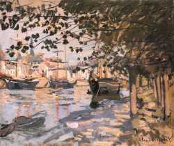 The Seine At Rouen - 1872