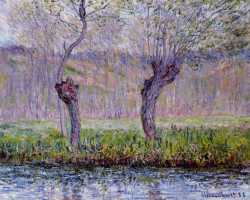 Willows In Springtime - 1885