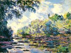 The Seine At Giverny - 1885