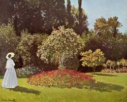 Lady In The Garden