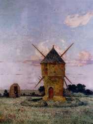 Windmill Near Guerande