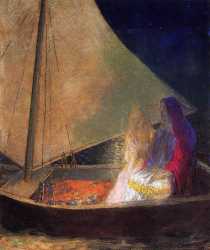 Boat With Two Figures