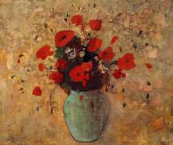 Vase Of Poppies