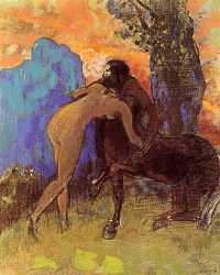 Woman And Centaur