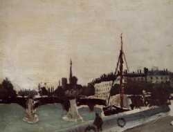 Notre Dame - View Of The Île Saint-Louis (Study)