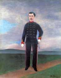 Portrait Of Frumence Biche In Uniform