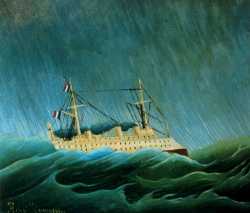 The Boat In The Storm