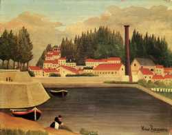 Village Near A Factory