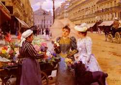 The Flower Seller, Avenue De L’Opera, Paris 2