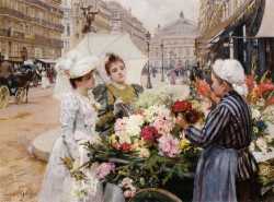 The Flower Seller, Avenue De L’Opera, Paris 3