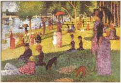 La Grande Jatte - An Afternoon (Study)