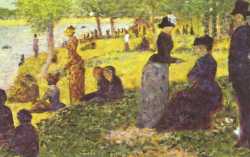 La Grande Jatte - Sketch With Many Figures