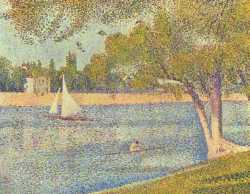 The Siene At La Grande Jatte - Spring