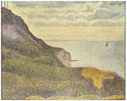 Port-En-Bessin - The Semaphore And Cliffs