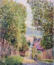 Une Rue À Louveciennes