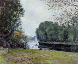 A Bend In The Loing - Sunlight