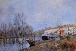 Banks Of The Loing Towards Moret