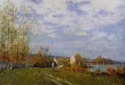 Banks Of The Seine At Bougival