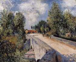 Bridge Over The Orvanne Near Moret