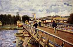 Footbridge At Argenteuil