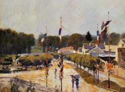 Fourteenth Of July At Marly-le-Roi