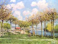 The Seine At Bougival