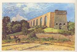 The Aqueduct At Marly