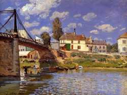 The Bridge At Villeneuve-la-Garenne
