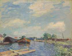 The Canal At Saint-Mammes