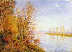 The Chemin De By Through Woods At Roches-Coutaut - St. Martin-s Summer