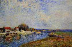 The Dam - Loing Canal At Saint-Mammes
