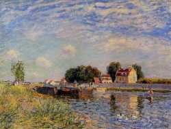 The Loing At Saint-Mammes 1