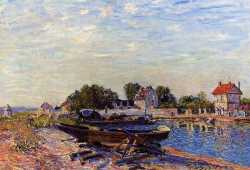 The Loing At Saint-Mammes 2