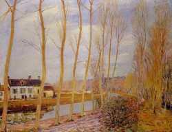 The Loing Canal At Moret