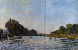 The Seine At Bougival 1