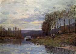 The Seine At Bougival 3