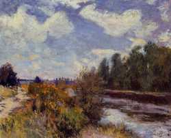 The Seine At Bougival 5
