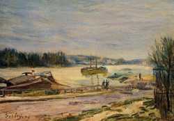 The Seine Near Saint-Cloud - High Water