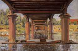Under The Bridge At Hampton Court
