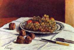 Grapes And Walnuts