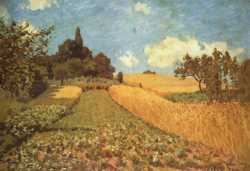 Wheatfields At Argenteuil